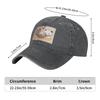 Bubu Dudu Pandabjörnar Tecknad Denimkeps Casual Basebollkepsar Justerbar Hatt Sommar Unisex Basebollkepsar