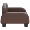 Vidaxl Sofa Dla Dzieci, Brązowa, 50X40X30 Cm, Sztuczna Skóra