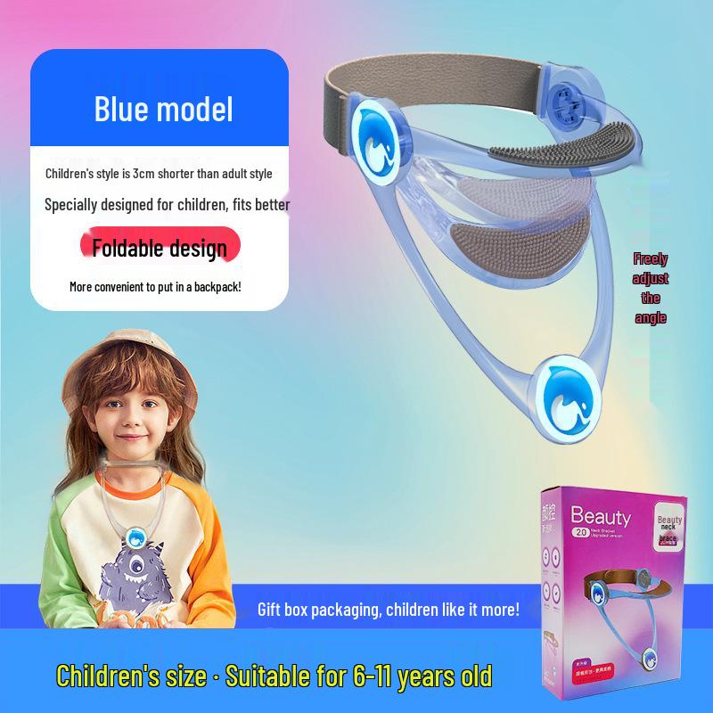 Cervical Corrector Neck Brace: Prevents Forward Head Posture, Anti-Droop Support for Home Therapy One Size