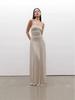 2026 Trendiges Europäisches & Amerikanisches Damen Sexy Schulterfreies Ein Schulter Ärmelloses Offenes Rücken Lockeres Maxikleid
