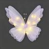 Decorațiune de Grădină Fluture Iluminat 3D cu Lumini LED pentru Petrecere de Nuntă în Aer Liber și Decor Acasă