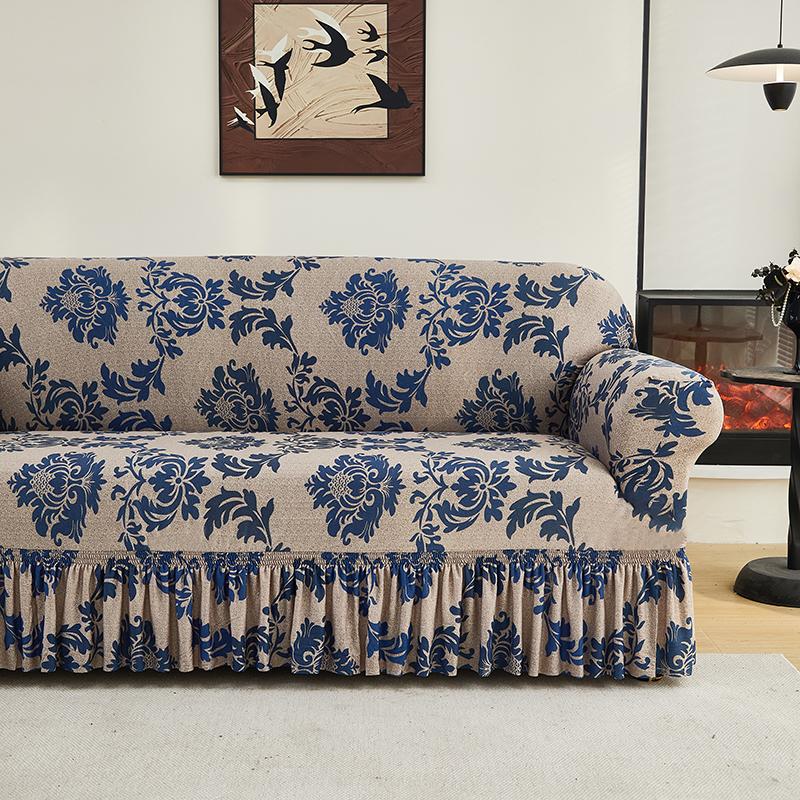 stretch floral Couch Cover Sofa Covers Washable Furniture Protector for Dogs Corner sofa skirt 1/2/3/4 seater sofa slipcovers
