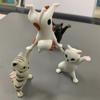 Dancing Cat Figure Decoration Animation Cat Model Fashion Toy Enchanting Cat Capsule Toy Doll Cake Decoration