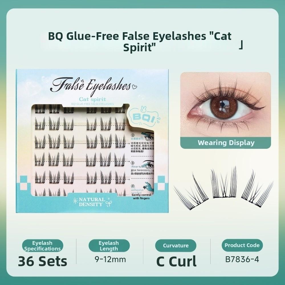 Sunflower Design False Eyelashes Easy to Use DIY Eyes Lashes New Eyelash Clusters Daily Wear