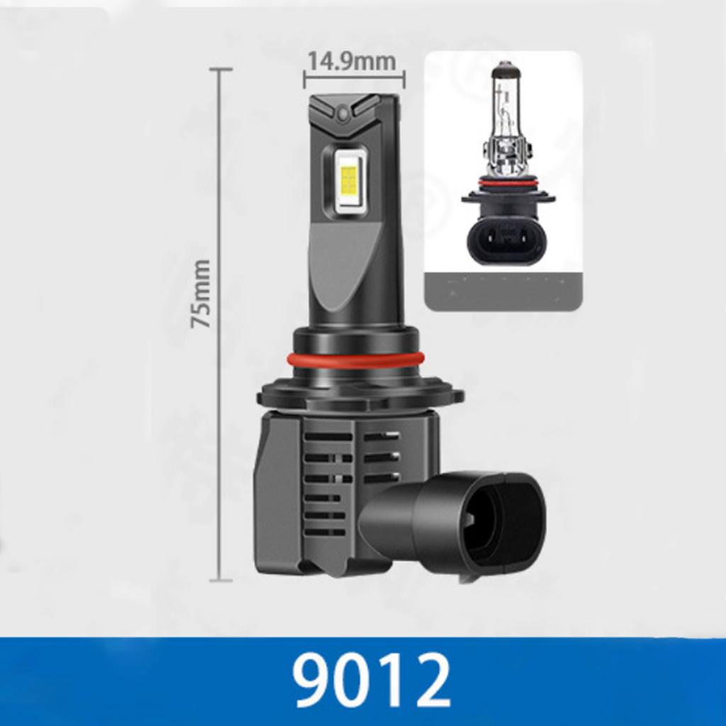 2Pcs Canbus H8 H11 LED Light Bulbs 2800LM High Power LED Car Headlight Lamp 9012 9006 H4 Hi Lo Beam CSP Chip