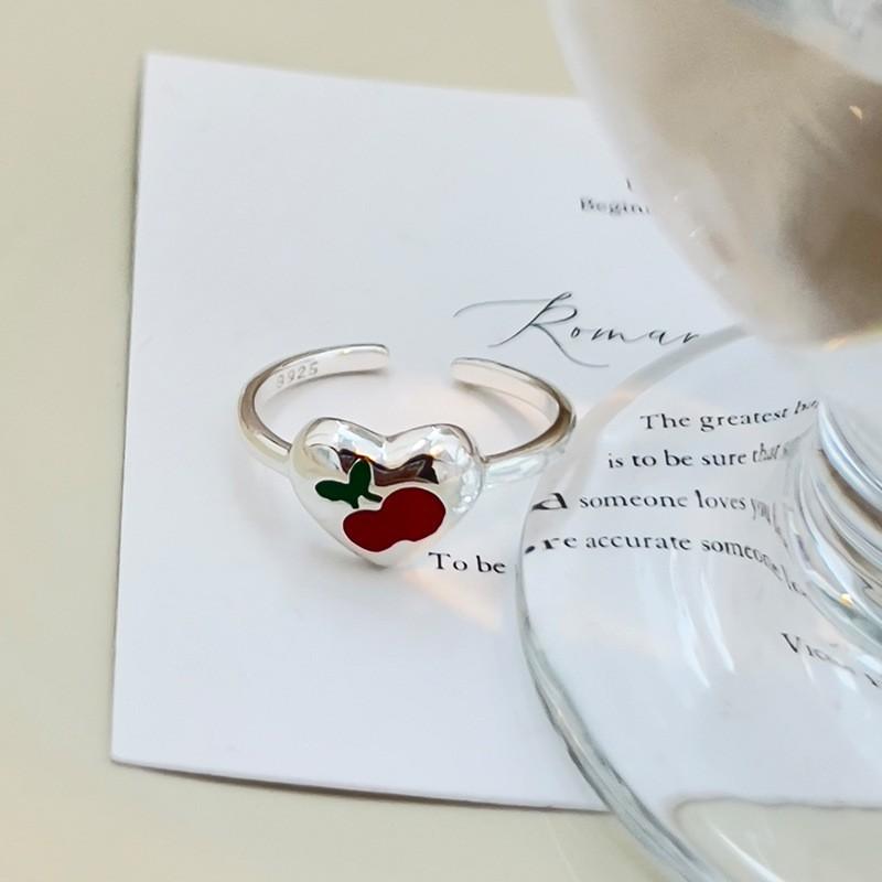 Elegantly Adjustable Crafted Open Heart Ring For Women Unique Design Geometric