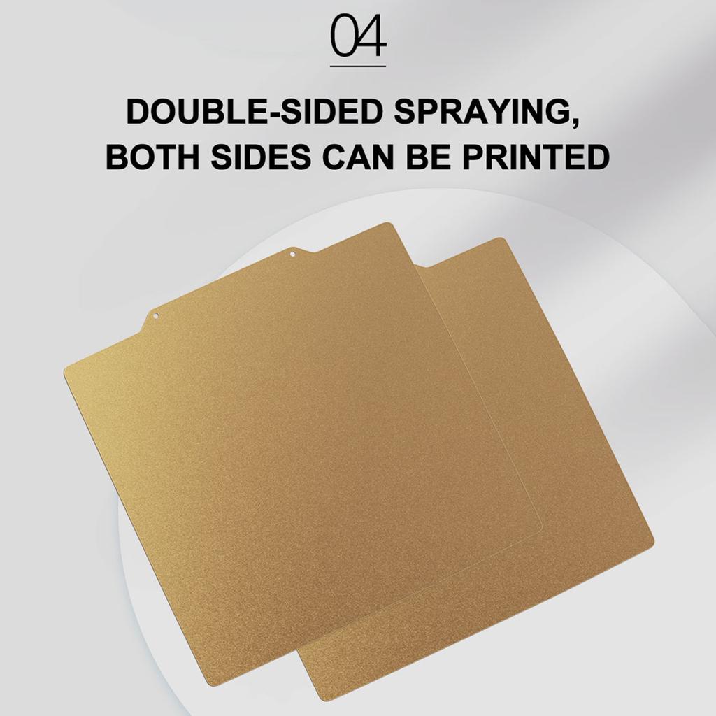 310 x 310 mm oboustranný PEI povrch odnímatelný pružný plech z pružinového ocelového plechu a magnetický