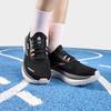 FILA 3A Panther Comfortable Sports PU Fabric Shock Absorption Wear-Resistant Rebound Low-Top Training Running Shoes Women sneaker Black A12W331104FBM
