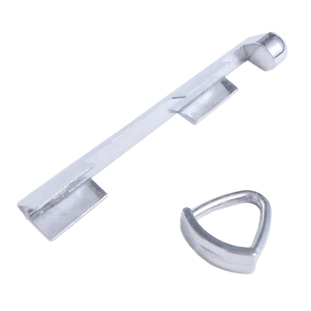 Aluminum Zinc Zinc Alloy Pool Cue Tip Clamp Replacement Billiard Stick Clamps  Snooker Accessory