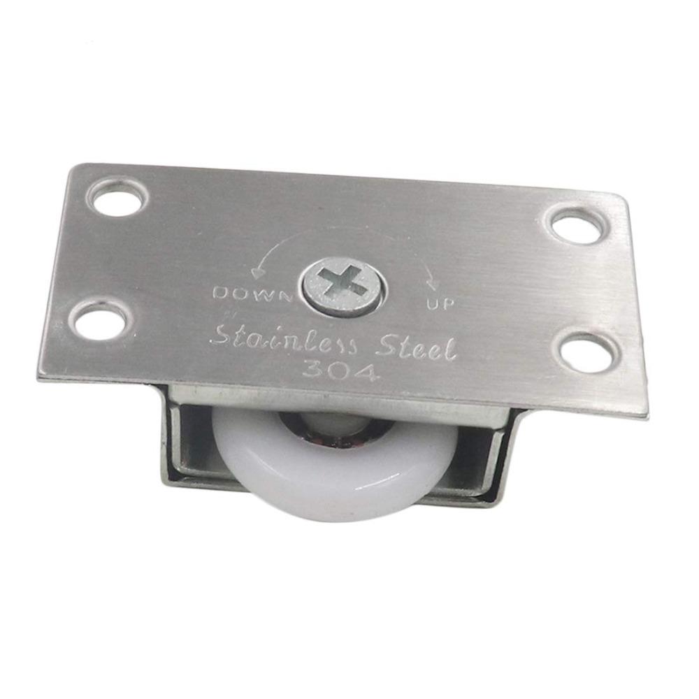 4 Paia Ruote Metalliche per Mobili Ruote per Armadio e Cassetti Puleggia Moderna per Porta Scorrevole Armadio