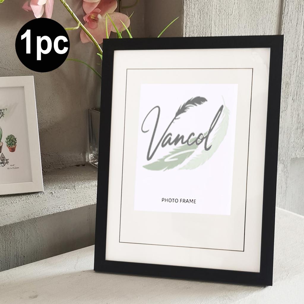 Wood Photo Frame for Picture Wall Fits Any Decor(10x15 15x20 20x25cm/A4) - Desk or Wall Hanging, Commemorative Gift, Home Decor
