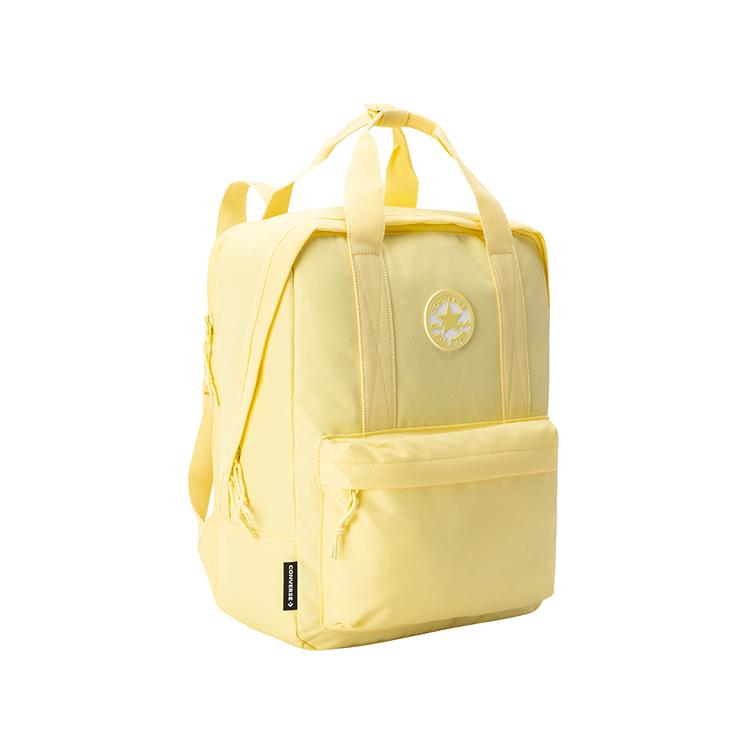 New Converse Polyester Backpack Medium Goose Egg Yellow CV2513029PS-006