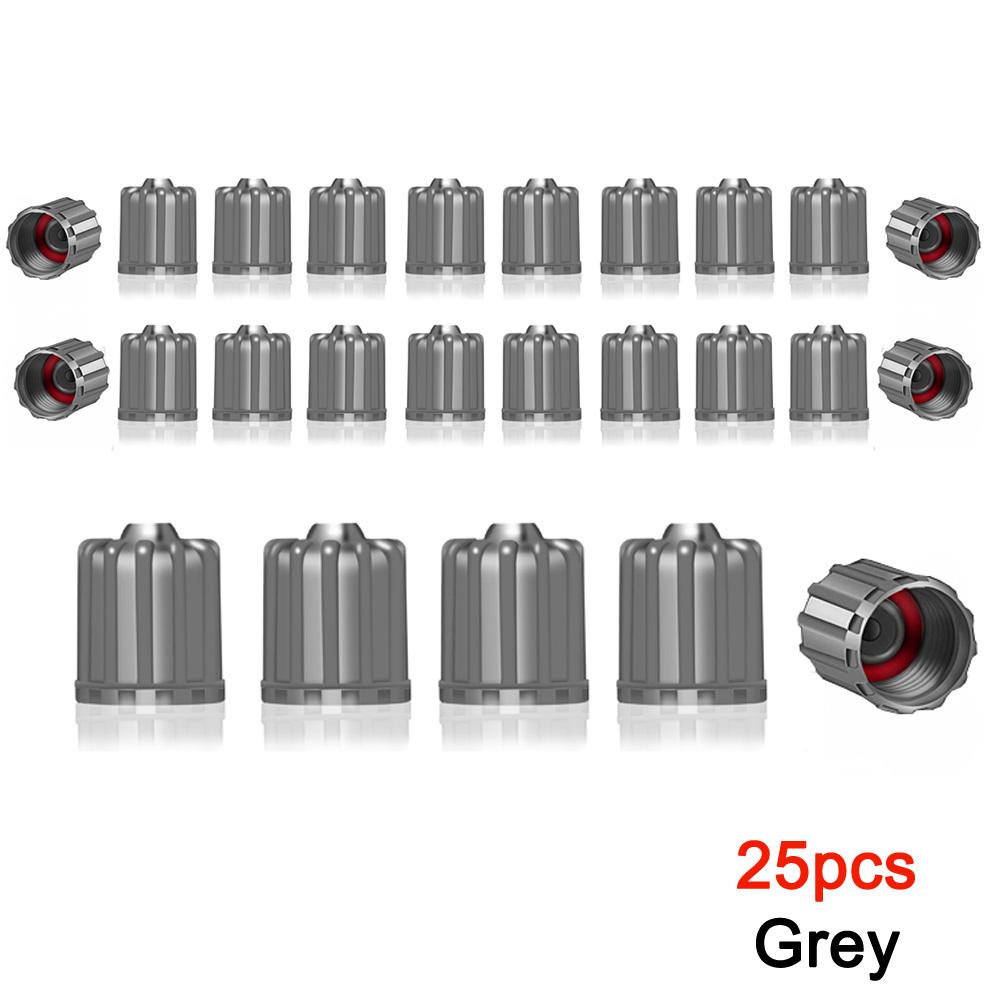 TPMS Tire Valve Caps with Rubber Seal Plastic Valve Dust Caps Covers for Car Motorbike Trucks Bike Bicycle Tyre Accessories Stem Caps1
