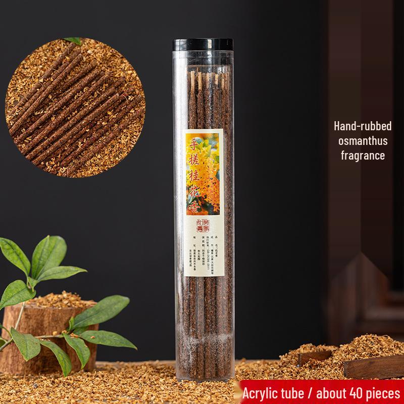 **Bestseller: Argentine Rose, Lavender, Jasmine & Osmanthus Hand-Rolled Incense**