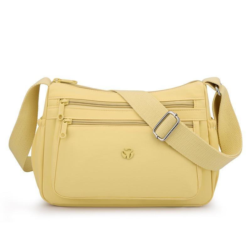 

New multi-compartment messenger bag medium old mother bag light large capacity nylon bag play commuter shoulder bag