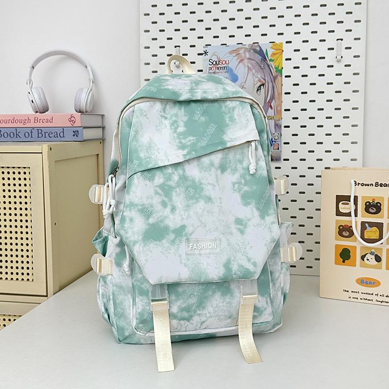 

Школьный рюкзак, высокая ценность, свежий публичный дизайн, рюкзак тай-дай, легкий и многокарманный большой вместимости