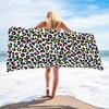 1pc Leopard Beach Towel, Suitable for Seaside Beaches, Swimming Pools,Bathrooms Camping Trips And Yoga Fitness a Versatile Beach