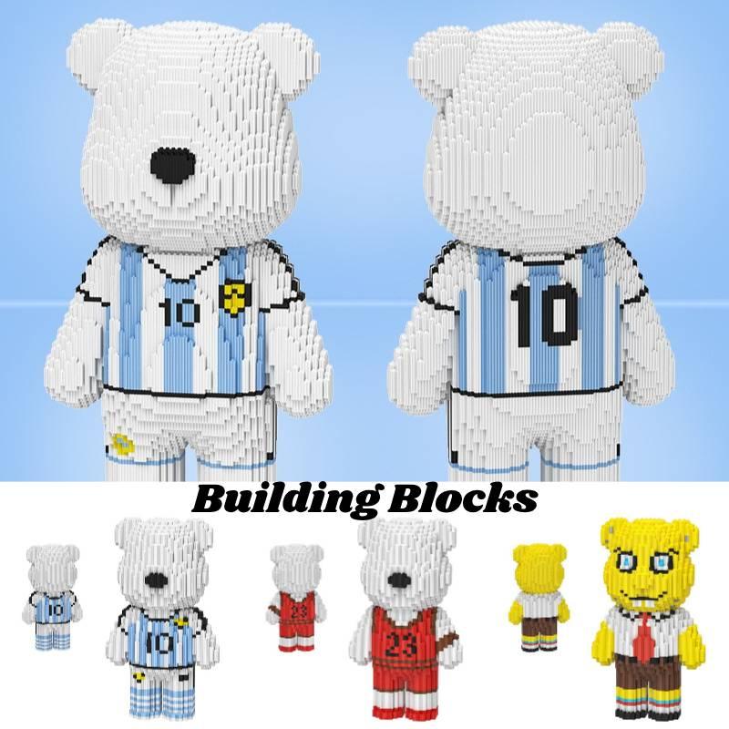 Small Particle Cartoon Toy Building Blocks For Kids Bearbrick
