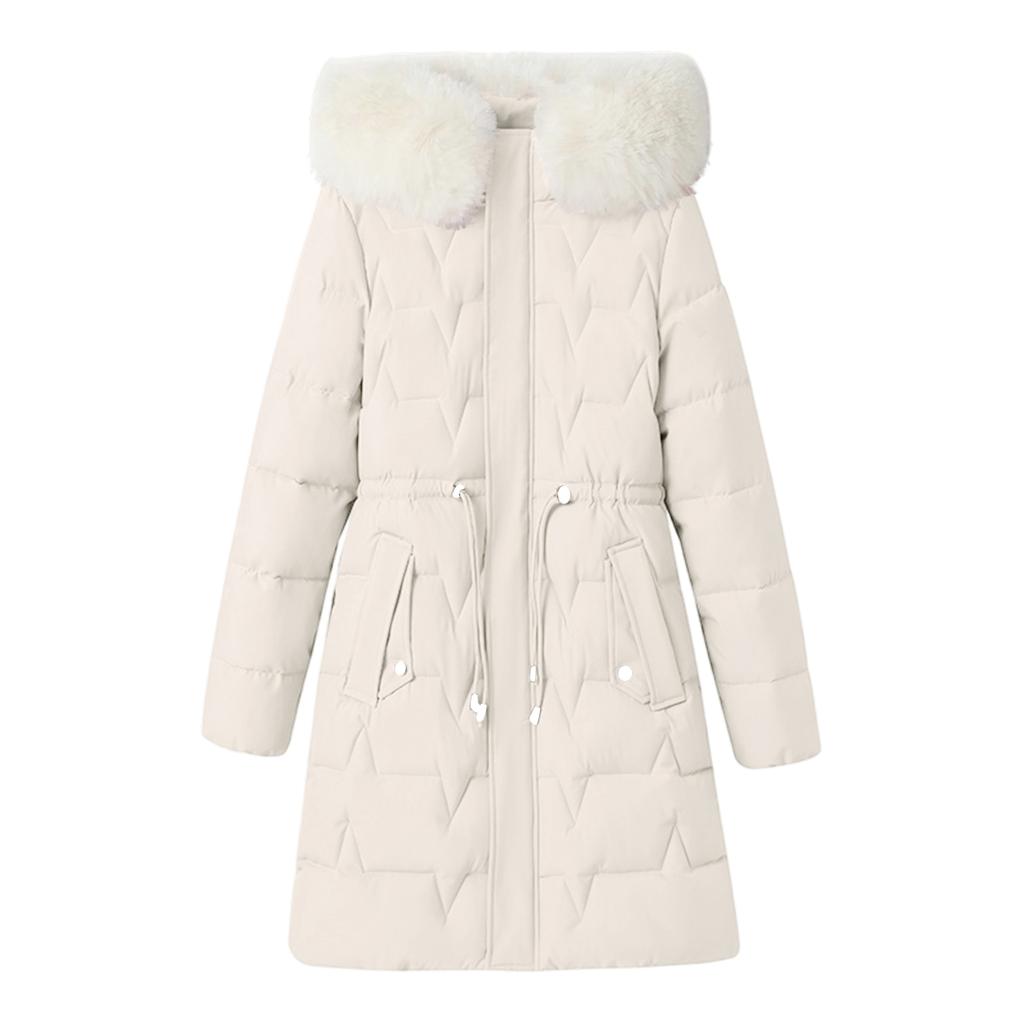 Women's Loose Mid-length Slim Fit Down Cotton Jacket