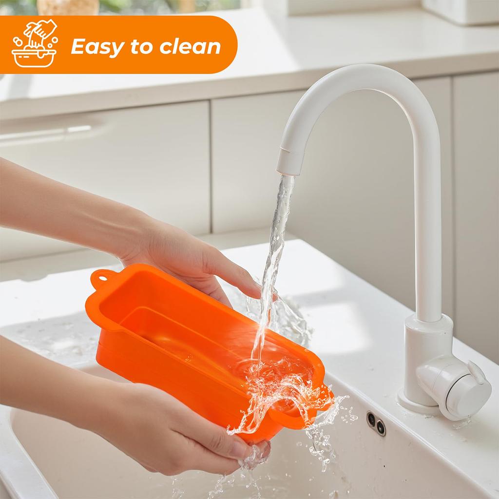 2pcsBlackstone Griddle Accessories Foldable Drip Pan Liners for 17"/28"/36" Blackstone Griddle BBQ Grease Catcher Cup Protection