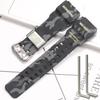 Natural Resin Replacement Watch Strap Suitable for Casio G-Shock Master G Mudmaster GG-1000 GWG-100 GSG-100 Sport Watch Bracelet