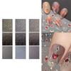 9 Sheets Bronzing Nail Art Stickers Sun Star Heart Nails Stickers Self-Adhesive Manicures Stickers 3D Nails Decals