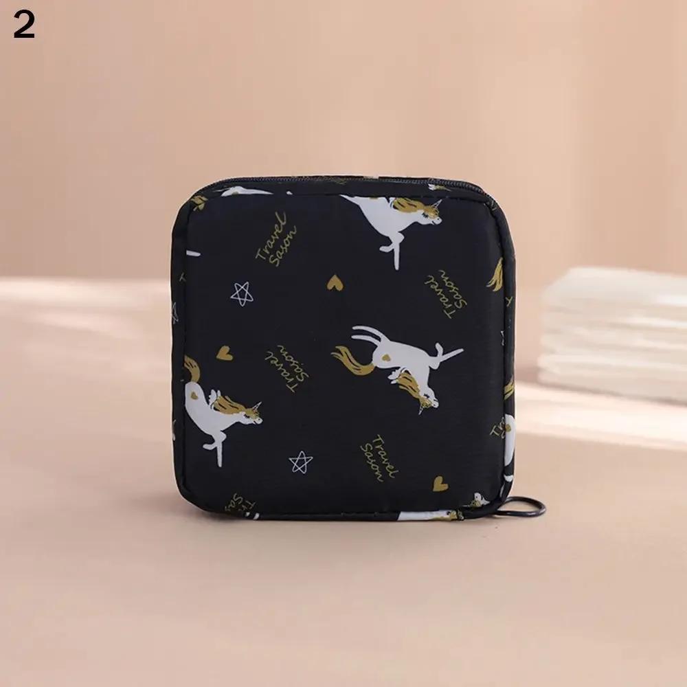 Waterproof Tampon Storage Bag Sanitary Pads Coin Purse Bag Travel Portable Makeup Lipstick Pouch Cute Data Cables Organizer