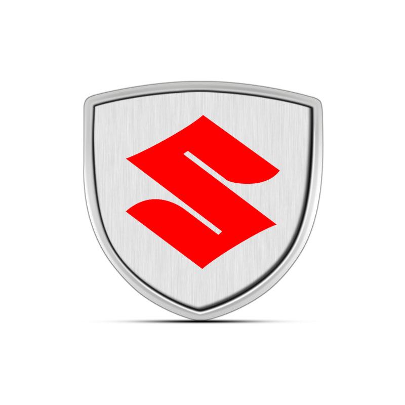 

1 шт. 3D Металлическая Эмблема Щит Двери Автомобиля Значок Кузова Наклейка Стайлинг для Suzuki Swift SX4 Samurai Sport Jimny Grand Vitara Alto GW250 Splash Swace белый