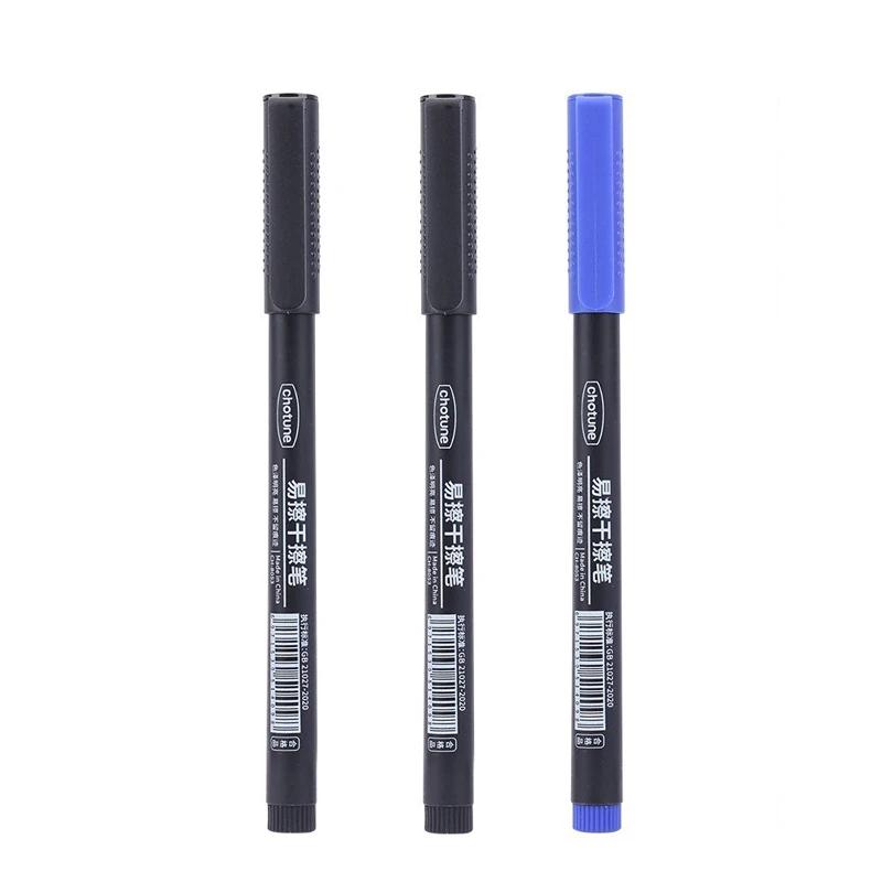 3 Colors 0.5mm Dry Erase Markers Erasable Whiteboard Marker Pen Office School White Board Art Marker Stationery Extra Fine Tip