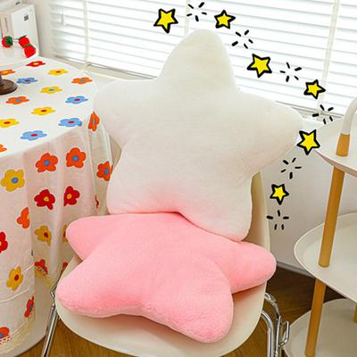 Star Shaped Pillow Soft Plush Throw Pillow Decorative Star Pillow for