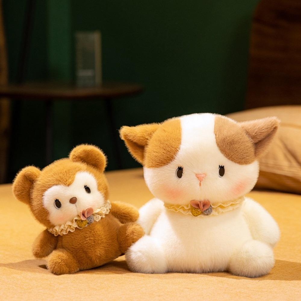 Panda Little Rabbit Plush Toy Pet Plush Bear Doll Cat Plush Doll  Kids Birthday Christmas