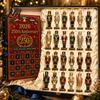 Festive Decoration for Home 2026 Nutcracker Advent Calendar, 24-Day Acrylic Ornament Set with Classic Interactive Game Friends Soldier