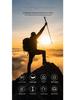 Ultra-Light Shock-Absorbing Aluminum Trekking Poles - Four-Section Telescopic Hiking Gear