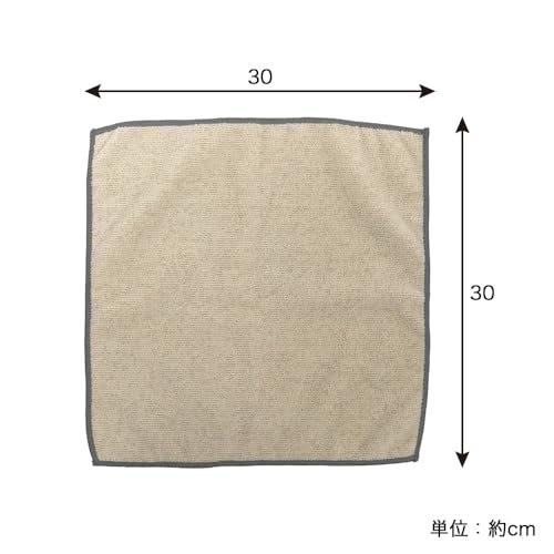 [Online Shop Exclusive] Azuma Cleaning Cloths, 6-Pack, Multi-Purpose Microfiber Dishcloths, Countertop Cloths, Stain-Resistant, Removes Oil and Grease