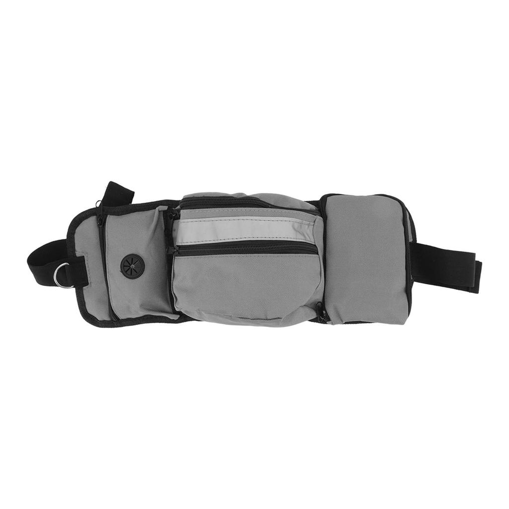 Sac Ceinture d'Entraînement pour Animaux Polyester Plusieurs Tailles Sac à Friandises Amovible pour l'Extérieur