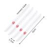 4PCS Transparent Car Door Anti-collision Protector Bumper Strip Sticker For Lexus EX300H RX450H IS300H ES300H NX RX GS Al20