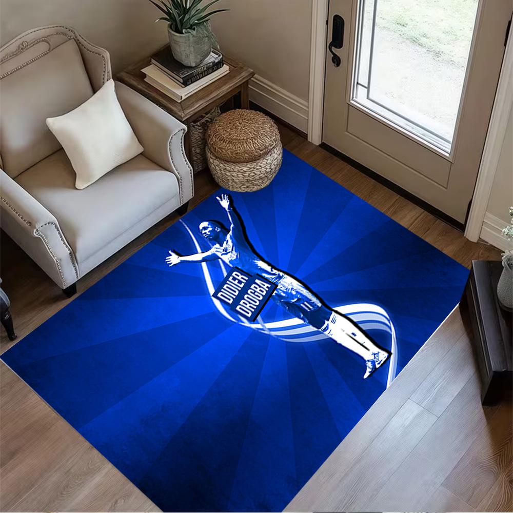 Diego Milito Inter Milan Floor Mat Design for Decorate Room Game Room Hallway Outdoor Antislip Carpet Decorate Offices