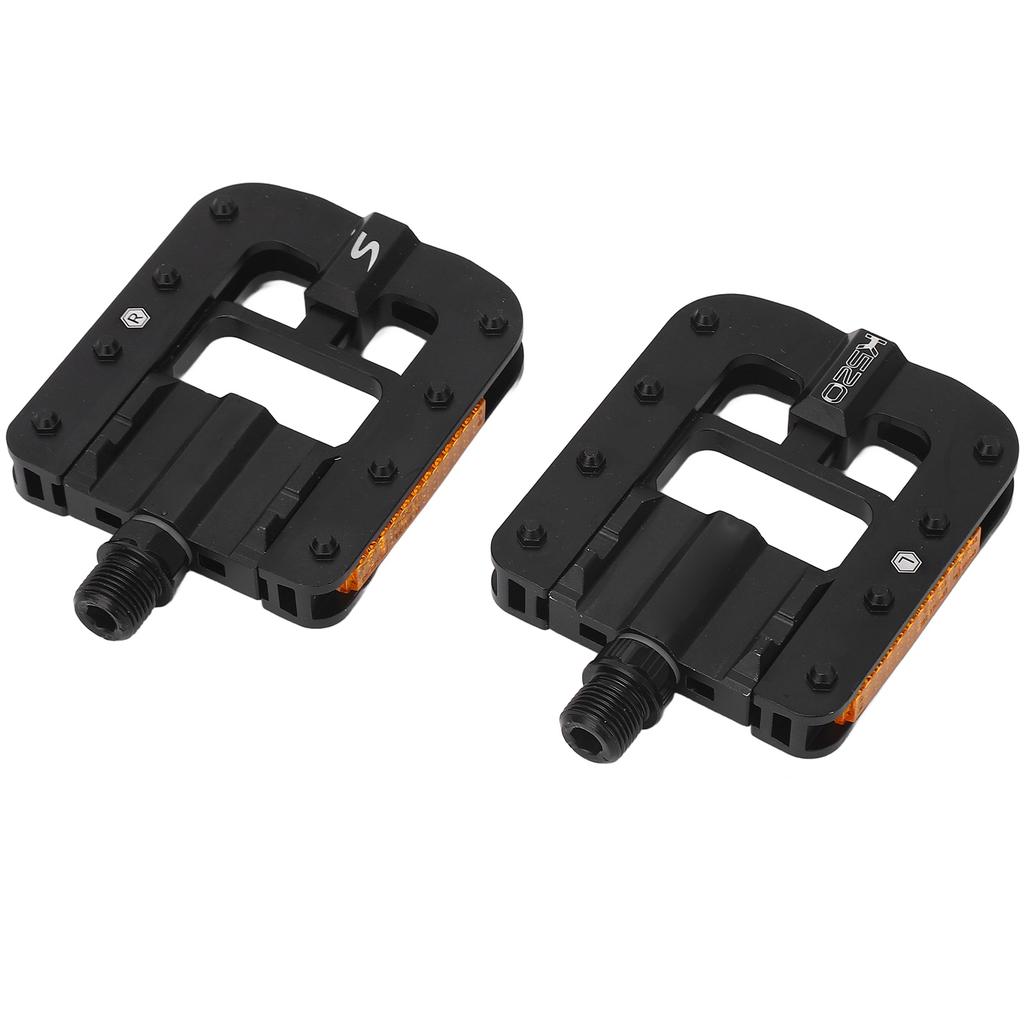 Bicycle Pedals Universal Waterproof High Strength Aluminum Alloy Folding Bike Pedal With Anti Skid Nail