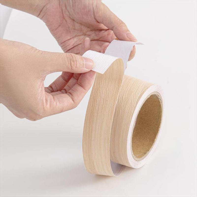 10M x 2cm 3cm Samolepicí hrana nábytku Dřevěná struktura Pro opravu rámů dveří Mezery ve stěnách Dekorace okrajů Švy