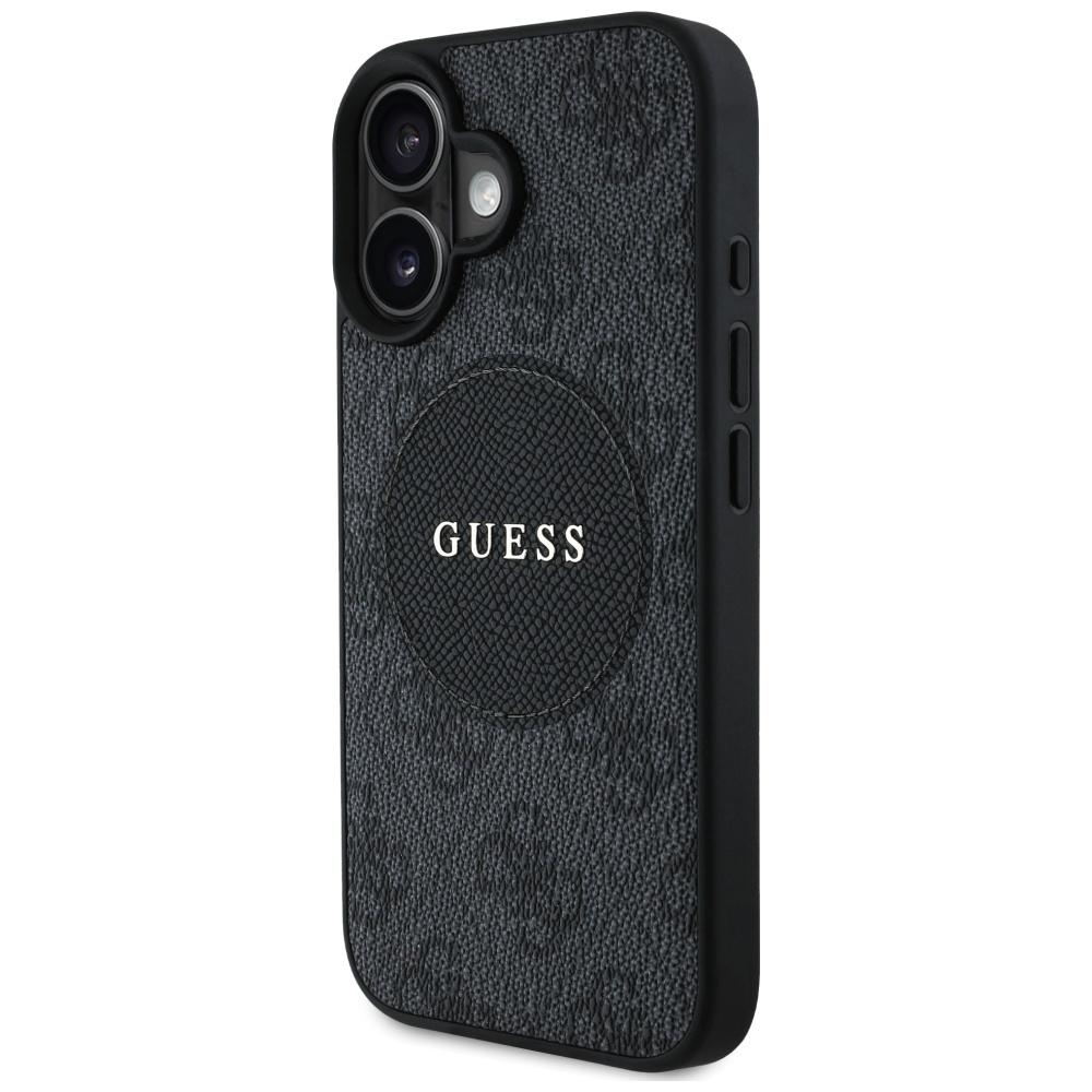 Etui do iPhone 16 Guess MagSafe Czarne