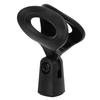 R6 Microphone Plastic Black Stand Holder Microphone Flexible Clamp Clip Holder Mount