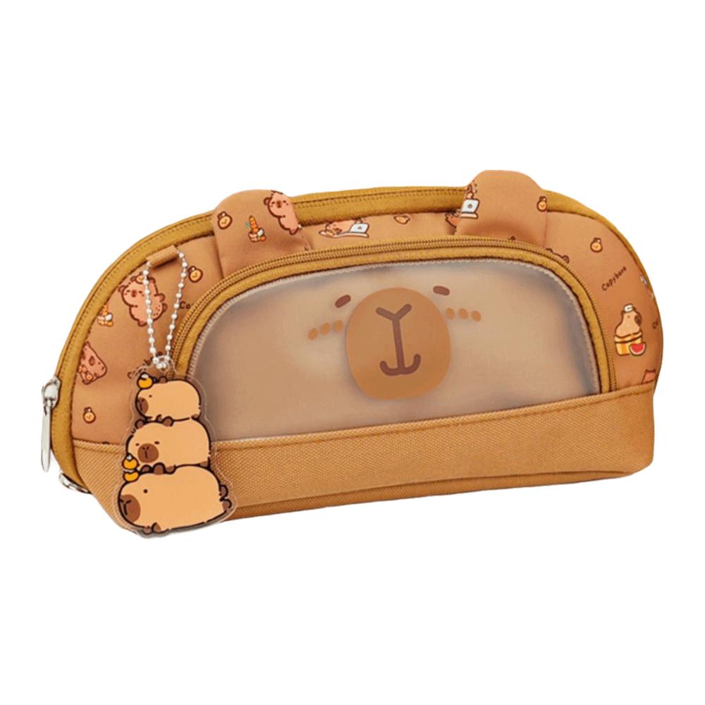 Desktop Storage Stationery Pencil Bag Large Capacity Multi Layer Pencil Pouch  Desktop Storage