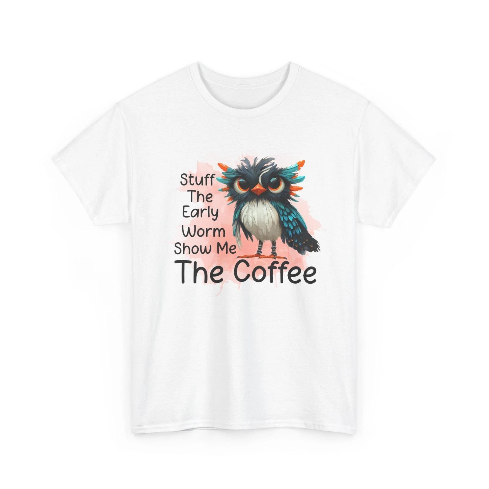 Sarcasm and Wit T-Shirt | Funny & Smart Statement Tee | Bird Shirt XL