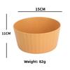 Wheat Straw Fruit Basin - Home Kitchen Vegetable Salad Basin - Multi-functional Fruit Preparation Basin
