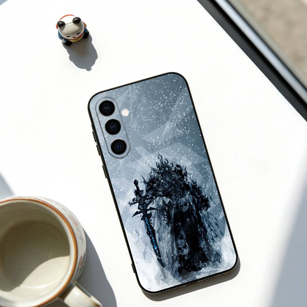 W-Warcraft G-Game Phone Case Soft black For Samsung Galaxy A73,A72,A71,A70,A53,A52,A51