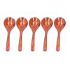 5Pcs Wood Rice Spoon Smooth Mixing Spoon Lightweight Soup Ladle  Kitchen Use