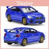 Subaru Wrx Alloy Car Model With Inertia Control For Collectors Display