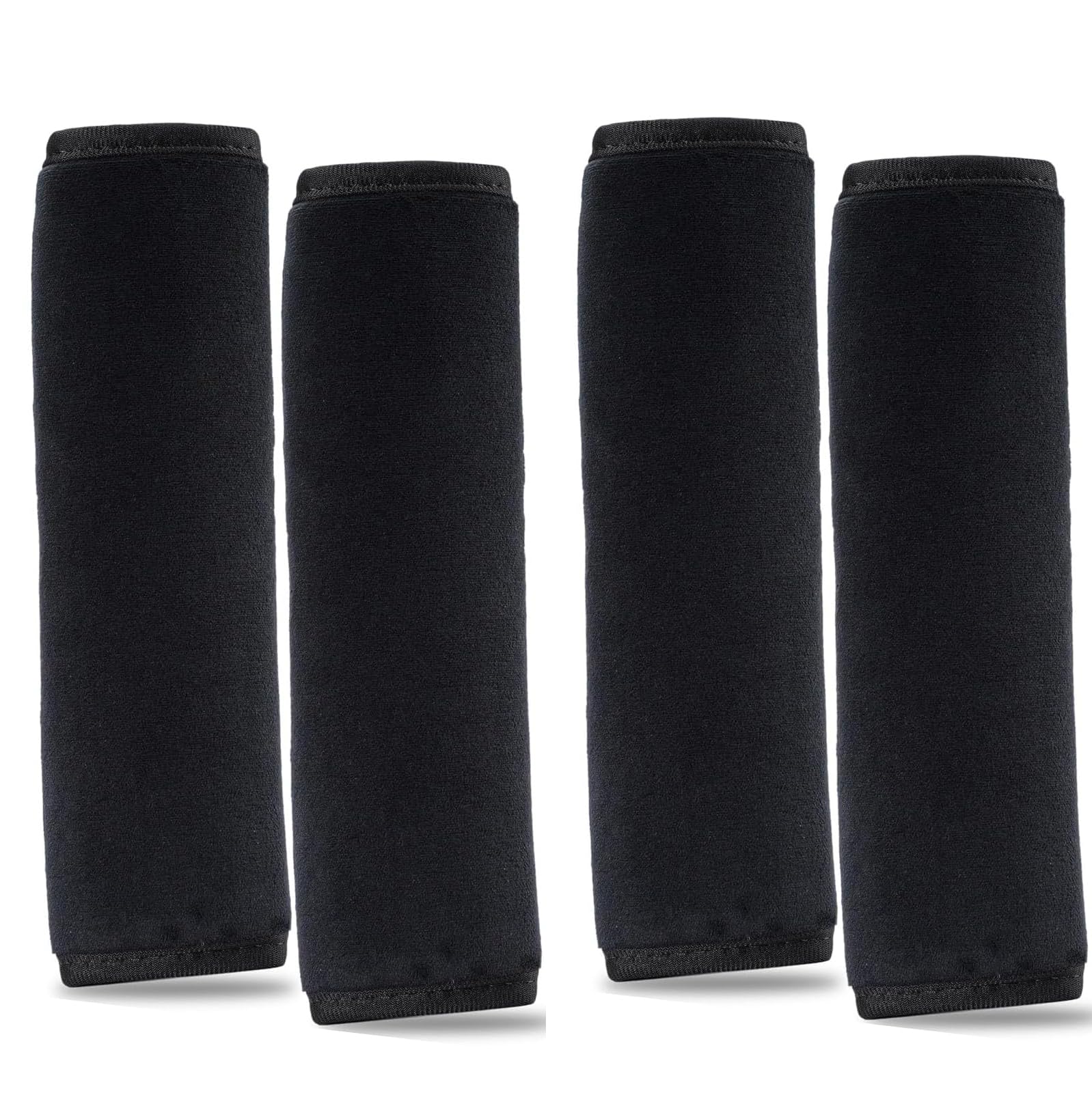 

Черный фиксатор ремня безопасности, чехол для ремня безопасности, накладка на ремень безопасности, автомобильные принадлежности, простая установка, гибкий и удобный чехол для ремня безопасности, защищает плечи и чёрный