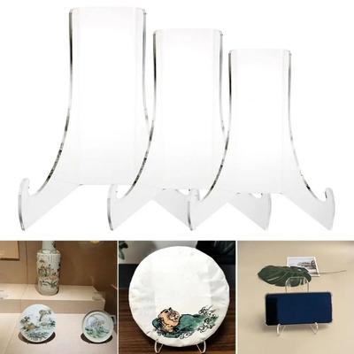 Průhledný stojan na displej Akrylový stojan na knihu Stojan Stojan na plochý talíř Kniha