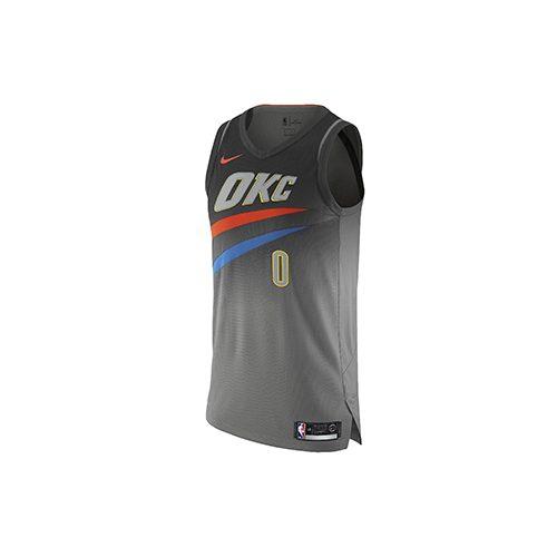 Nike Nba Oklahoma City Russell Westbrook Authentic Jersey AH6063-039